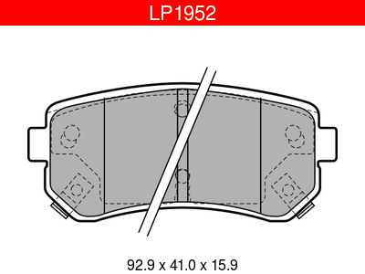 JARRUPALASARJA DELPHI TAKA, HYUNDAI, KIA - Jarrupalasarjat - LP1952 - 1