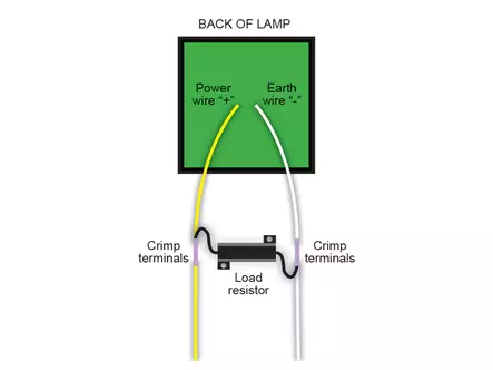 KUORMAVASTUS - 12V - LED-polttimovastukset - 1614-LR12 - 2