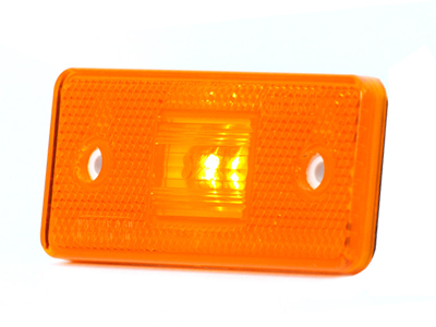 WAS LED-ÄÄRIVALO KELTAINEN 12-24V 116X46MM - Keltaiset äärivalot - 1606-27792 - 1