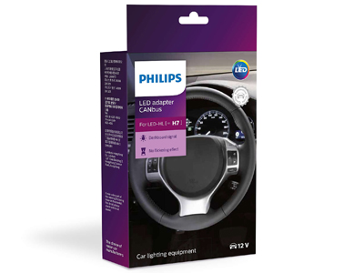 LED-VIRHESIGNAALIN SOVITTAJA 12V H7 - LED-polttimovastukset - 10-18952C2 - 1