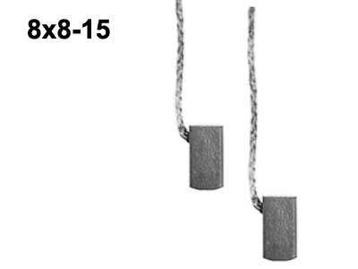 LÄM.LAIT.HIILISRJ. 8X8-15 - Hiilisarjat moottoreihin - HX172 - 1