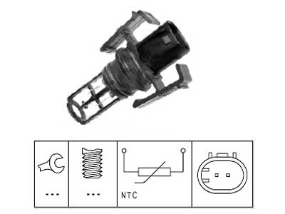 LÄMPÖTUNNISTIN (IMUILMA) - Imuilman lämpötunnistimet - 7901-9322 - 1