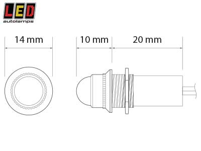 MERKKIVALO - SININEN- 12V - LED-merkkivalot - 1614-PLB12 - 2