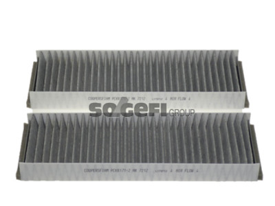 COOPERSFIAAM RAITISILMASUODATINSARJA 2KPL - VAG - Raitisilmasuodattimet - 1483-PCK8171-2 - 1