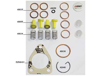 SIIRTOP.KORJ.SRJ - Polttoaineen ylivuotoletkusarja - 48062 - 1