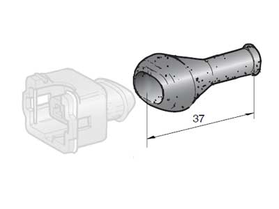 SUOJAKUMI SUORA 2-N. SENS - Pistokkeet, rasiat 2-nap - 4520902 - 1
