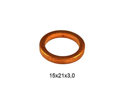 SUUTTIMEN POHJATIIVISTE 15X21X3,0 - O-renkaat, stefat, tiivisteet - 52352 - 1