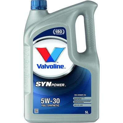 VALVOLINE SYNPOWER FE 5W-30 5L - Valvoline moottoriöljyt - 21-872552 - 1