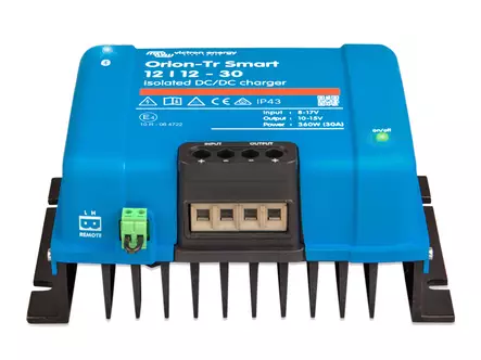 Victron Energy Orion-TR Smart DC-DC Laturi - 12/12 30A (360W) Eristetty - DC - DC muuntimet - 1702-87412 - 2