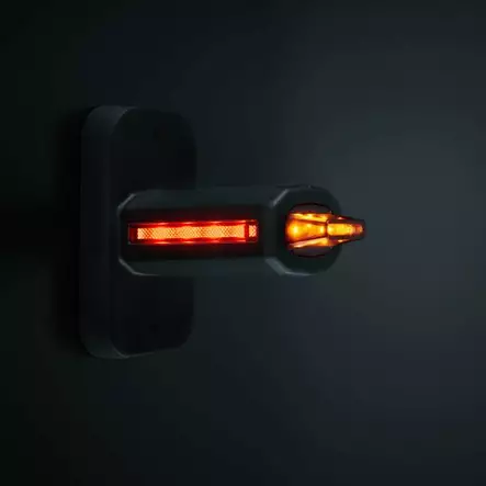 Strands Freedom Light Guide Short kumivarsi äärivalo - Oikea 12-24V - Kumivarsi äärivalot - 1605-900022 - 2