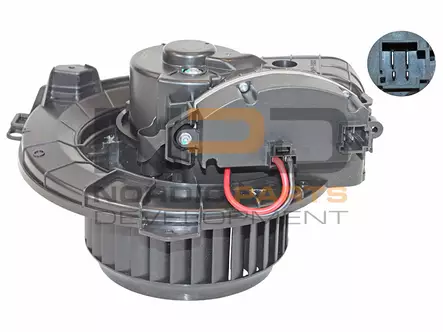 NPD lämmityslaitteen puhallinmoottori 12V - MB Sprinter W907 & W910 - Puhallinmoottorit & vastukset merkkihaku - BM63-19642 - 1