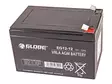 Globe EG12-12 VRLA akku 12V 12Ah - Suljetut ajovoima- ja teollisuusakut - 1805-EG12-12 - 2
