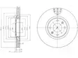 JARRULEVY DELPHI, 2 KPL / PKT, ETU, CITROËN C4 - Jarrulevyt - BG4002 - 1
