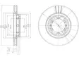 JARRULEVY DELPHI, 2 KPL / PKT, ETU, HYUNDAI H1 - Jarrulevyt - BG4132 - 1