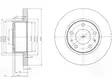 JARRULEVY DELPHI, 2 KPL / PKT, ETU, IVECO DAILY II - Jarrulevyt - BG3752 - 1