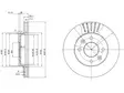 JARRULEVY DELPHI, 2 KPL / PKT, ETU, NISSAN KUBISTAR - Jarrulevyt - BG2282 - 1