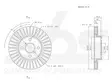 JARRULEVY SBS, 2 KPL/PKT, ETU, DAIHATSU, TOYOTA - Jarrulevyt - 88-1162 - 3