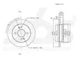 JARRULEVY SBS, 2 KPL/PKT, TAKA, HYUNDAI, KIA - Jarrulevyt - 88-1212 - 3