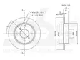 JARRULEVY SBS, 2 KPL/PKT, TAKA, NISSAN - Jarrulevyt - 88-1102 - 3