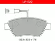 JARRUPALASARJA DELPHI ETU, ALFA, CITROEN, FIAT, LANCIA - Jarrupalasarjat - LP1722 - 1
