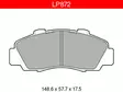 JARRUPALASARJA DELPHI ETU, HONDA, ROVER - Jarrupalasarjat - LP872 - 1