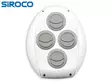 Siroco Obturateur 2002 kattoventtiili - Valkoinen/Harmaa - Kattotuuletus - 9000-19322 - 1