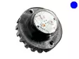 LED-MAJAKKA/VAROITUSVALO SININEN 12/24V # - LED-tasovilkku - 1603-300642 - 1