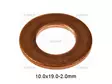 SUUTTIMEN POHJATIIVISTE 10X19X2,0MM - O-renkaat, stefat, tiivisteet - 52322 - 1