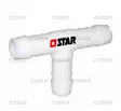 T-HAARA 4X4X4MM - Banjopultit, -liittimet ja venttiilit - 60151-02 - 1