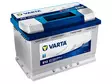 Varta E12 Blue Dynamic käynnistysakku 12V 74Ah 680A +/- - VARTA käynnistysakut - 1810-E12 - 1
