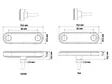Optibeam Dark Phantom led-äärivalo upotettava 12-24V - Keltainen - Keltaiset äärivalot - 1608-3202 - 12