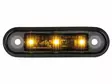 Optibeam Dark Phantom led-äärivalo upotettava 12-24V - Keltainen - Keltaiset äärivalot - 1608-3202 - 5