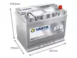 VARTA DYNAMIC EFB 72AH 760A 261X175X220MM -/+ - Varta käynnistysakut - 1820-N72 - 2