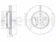 JARRULEVY DELPHI, 2 KPL / PKT, ETU, TOYOTA AURIS - Jarrulevyt - BG4232 - 2
