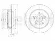 JARRULEVY DELPHI, 2 KPL / PKT, TAKA, FIAT / SUZUKI - Jarrulevyt - BG4222 - 2