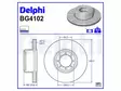 JARRULEVY DELPHI, 2 KPL / PKT, TAKA, IVECO DAILY III - Jarrulevyt - BG4102 - 2