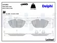 JARRUPALASARJA DELPHI ETU, AUDI, BMW, CHRYSLER - Jarrupalasarjat - LP1002 - 2