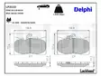 JARRUPALASARJA DELPHI ETU, LEXUS - Jarrupalasarjat - LP2122 - 2