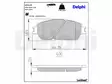 JARRUPALASARJA DELPHI ETU, TOYOTA - Jarrupalasarjat - LP2132 - 2