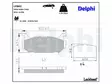 JARRUPALASARJA DELPHI TAKA, FORD, MAZDA - Jarrupalasarjat - LP802 - 2