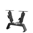 Ram Mounts karttaplotteri Deck Kit Dual Mounts 2,25" D-sarja - Kiinnityssarja D-sarja 2,25" pallo - RAM-FF1-D-115-2 - 2