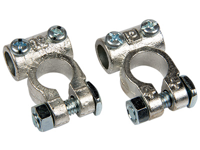 +/- akkukenkäpari 35-50mm2 kaapelille - Akkukengät - 1556-125352 - 1