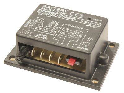 Akkuvahti 12V/24V (jännitevahti) - Muut akkutarvikkeet - 1100-03102 - 1