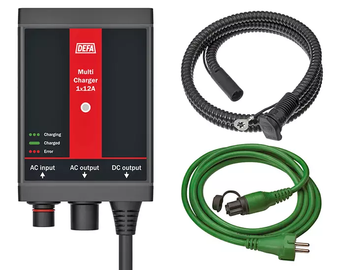DEFA CHARGERKIT 1X12A - DEFA akkulaturit - DA706252 - 1
