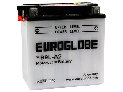 EUROGLOBE MP-AKKU # 9 AH 135X75X140 -/+ - Euroglobe Mp-akut - 1805-YB9L-A2 - 1
