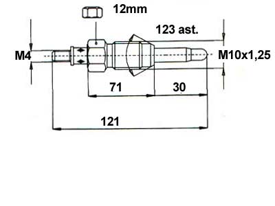 HEHKU GJ1301MA 11V MAZDA - Hehkutulpat - 8040-0752 - 1