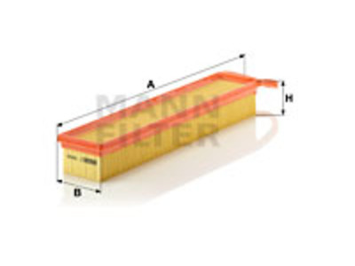 ILMANSUODATIN MANN, BMW - Ilmansuodattimet - 1482-C5082 - 1
