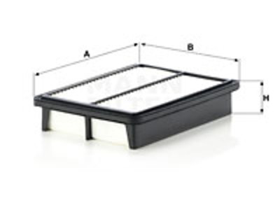 ILMANSUODATIN MANN, HYUNDAI - Ilmansuodattimet - 1482-C26032 - 1