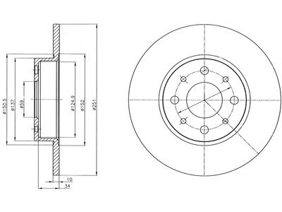 JARRULEVY DELPHI, 2 KPL / PKT - Jarrulevyt - BG4312 - 1