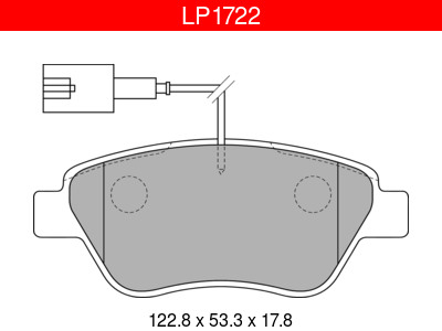 JARRUPALASARJA DELPHI ETU, ALFA, CITROEN, FIAT, LANCIA - Jarrupalasarjat - LP1722 - 1